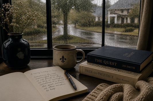 A Rainy Sunday in Texas: Why Stormy Days Invite Us to Slow Down