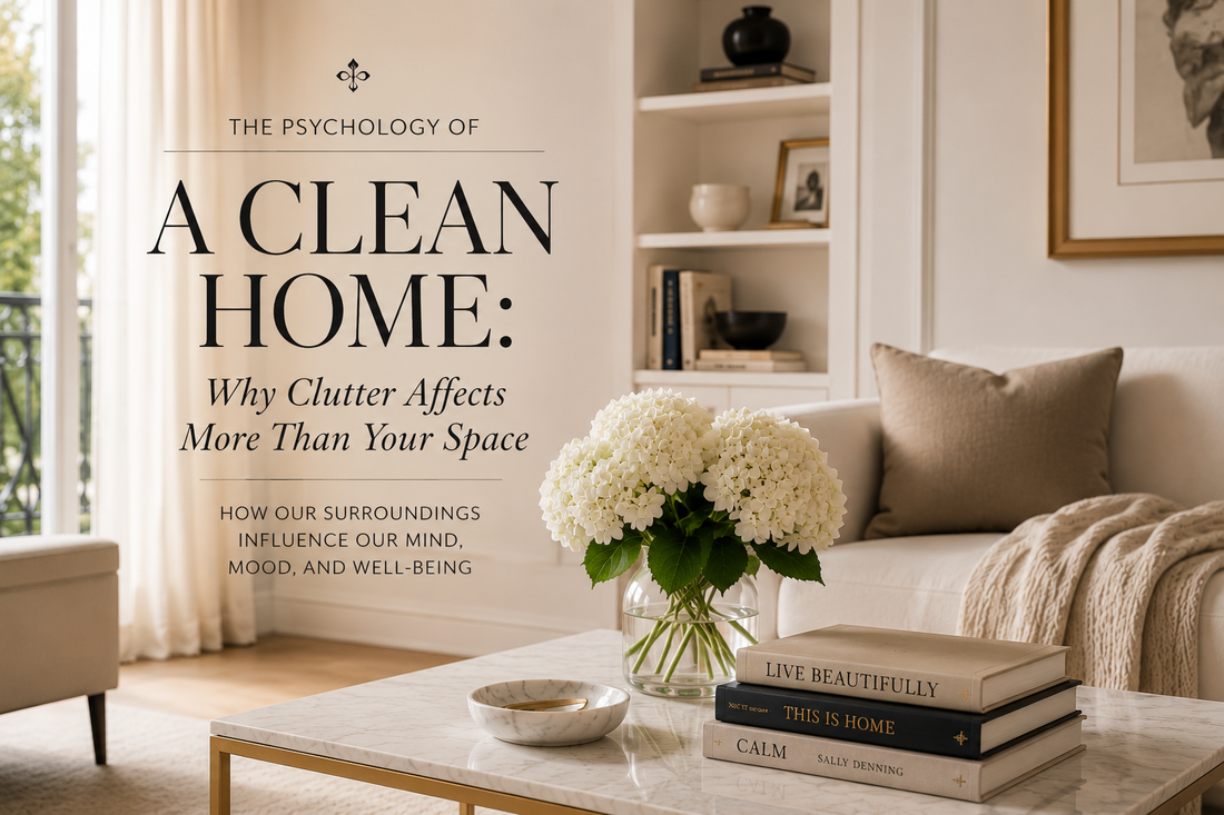 The Psychology of a Clean Home: Why Clutter Affects More Than Your Space