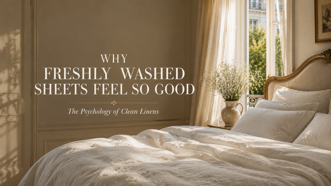 Why Freshly Washed Sheets Feel So Good: The Psychology of Clean Linens